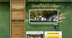 Desktop Screenshot of carrollmotelandcottages.com